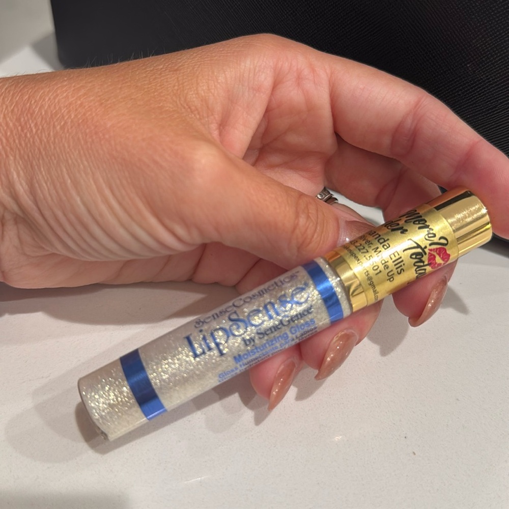 LIPSENSE® GOLD GLITTER GLOSS